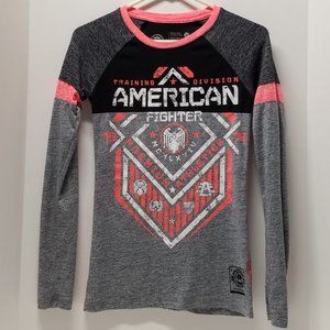 American Fighter For Buckle Long Sleeve Tee